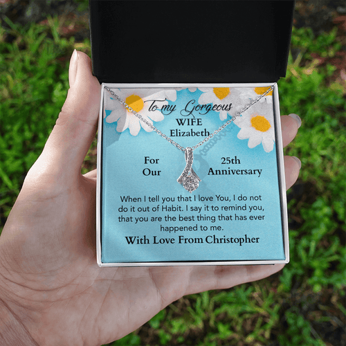 ShineOn-Fulfillment-Jewelry-14k-White-Gold-Finish-Alluring-Beauty-Pendant-necklace-in-Standard-Gift-Box-Anniversary-Necklace-Gift-for-Wife-with-Personalized-gift-box-card. 