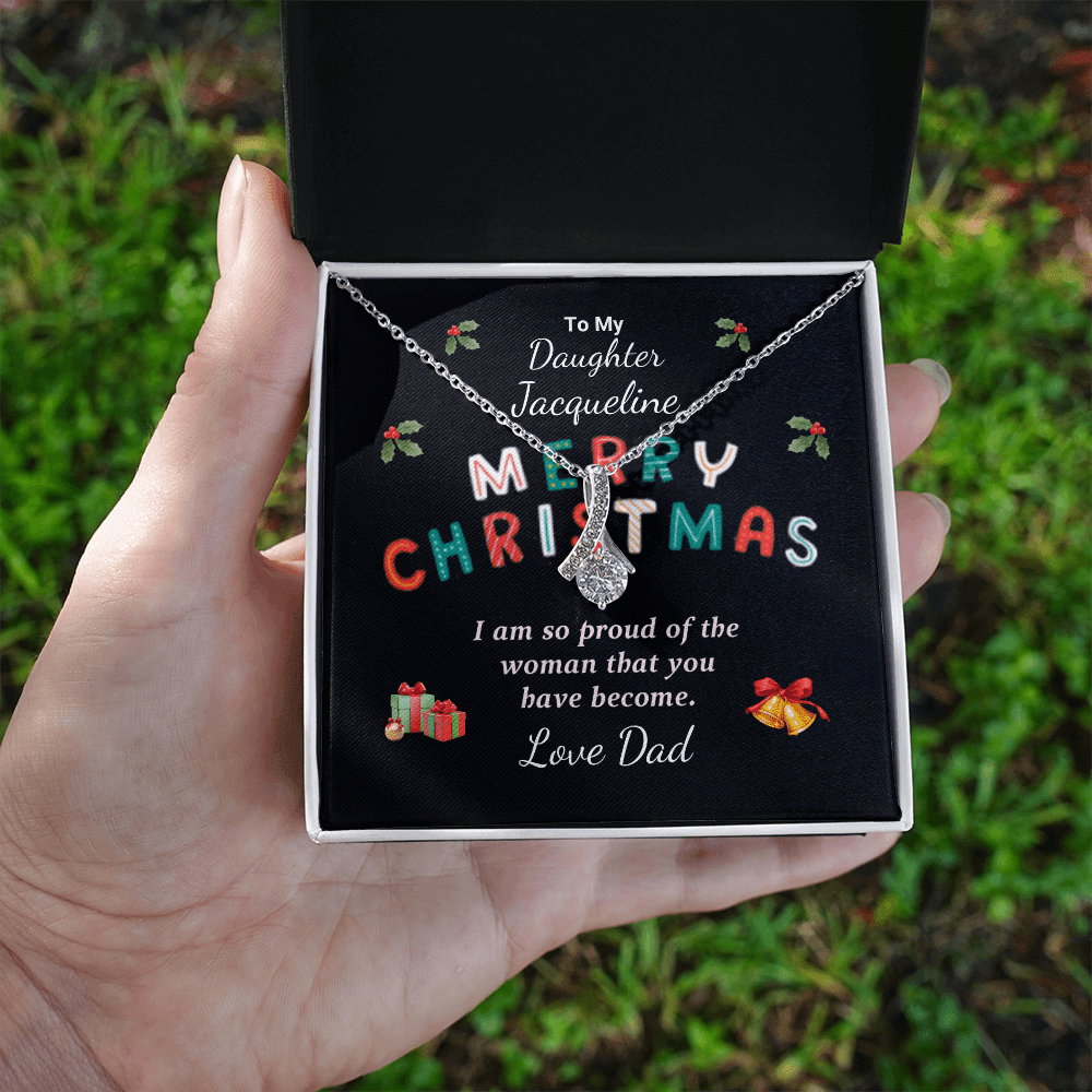 ShineOn-Fulfillment-Jewelry-14k-White-Gold-Finish-Alluring-Beauty-Pendant-necklace-in-Standard-Gift-Box-Christmas-Necklace-Gift-for-Daughter-with-Personalized-gift-box-card. 