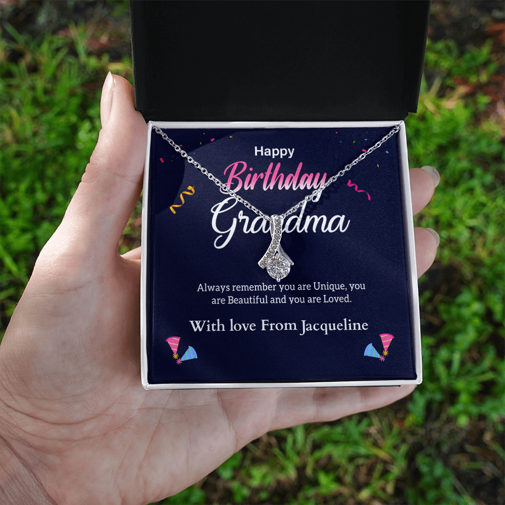 ShineOn-Fulfillment-Jewelry-14k-White-Gold-Finish-Alluring-Beauty-Pendant-necklace-in-Standard-Gift-Box-Birthday-Necklace-Gift-for-Grandma-with-Personalized-gift-box-card.