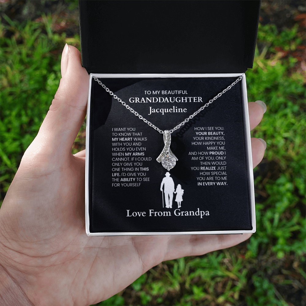 ShineOn-Fulfillment-Jewelry-14k-White-Gold-Finish-Alluring-Beauty-Pendant-necklace-in-Standard-Gift-Box-Necklace-gift-for-Granddaughter-with-Personalized-gift-box-card.
