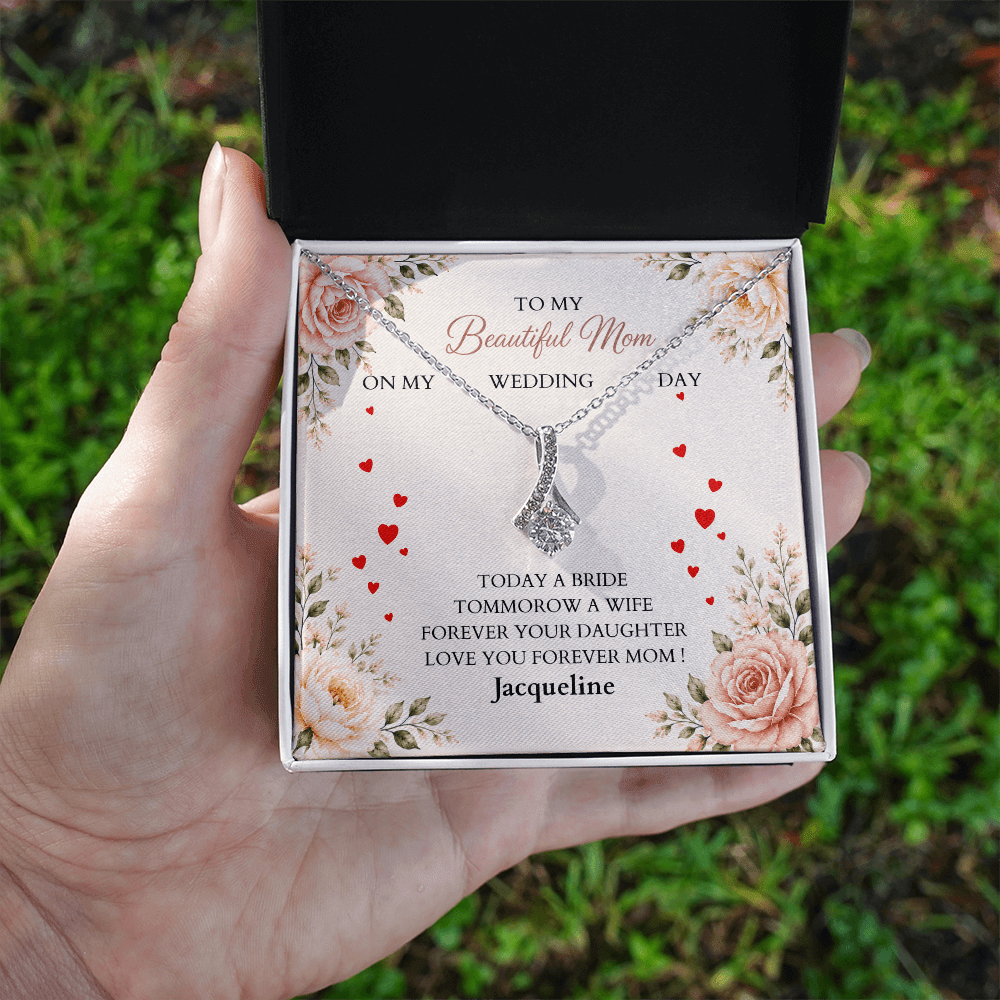 ShineOn-Fulfillment-Jewelry-14k-White-Gold-Finish-Alluring-Beauty-Pendant-necklace-in-Standard-Gift-Box-Wedding Gift-for-Mother-of-the-Bride-with-Personalized-gift-box-card.