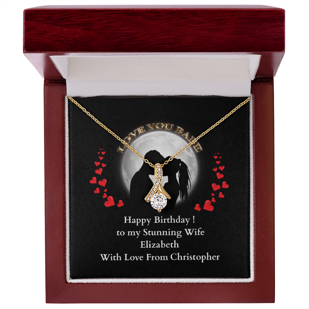 ShineOn-Fulfillment-Jewelry-18K-Yellow-Gold-Finish-Alluring- Beauty-Pendant-necklace-in-Luxury-Gift-Box-Birthday-Necklace-for-Wife-with-Personalized-gift-box-card. 