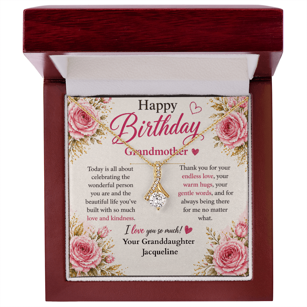 
ShineOn-Fulfillment-Jewelry-18K-Yellow-Gold-Finish-Alluring- Beauty-Pendant-necklace-in-Luxury-Gift-Box-Birthday-Necklace-for-Grandmother-from-Grandaughter-with-Personalized-gift-box-card.

