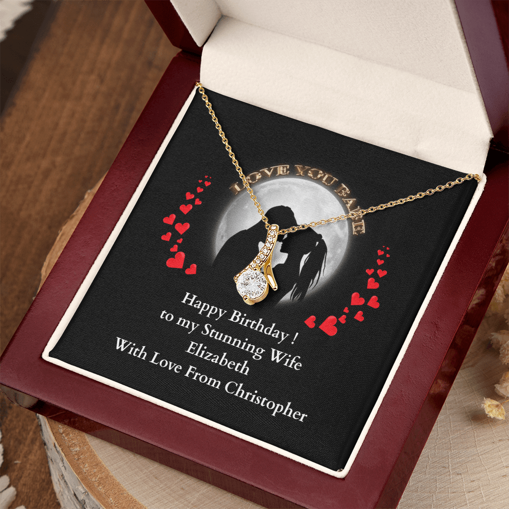 ShineOn-Fulfillment-Jewelry-18K-Yellow-Gold-Finish-Alluring- Beauty-Pendant-necklace-in-Luxury-Gift-Box-Birthday-Necklace-for-Wife-with-Personalized-gift-box-card. 