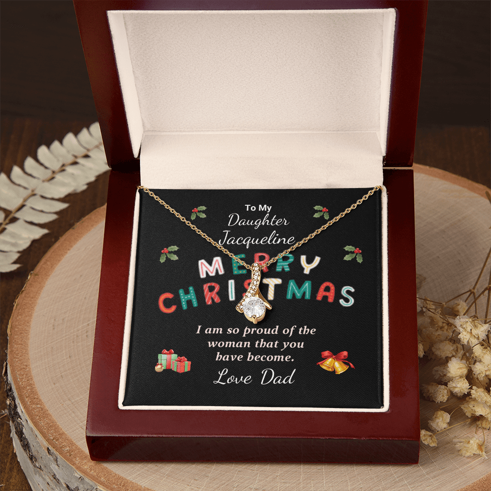 ShineOn-Fulfillment-Jewelry-18K-Yellow-Gold-Finish-Alluring- Beauty-Pendant-necklace-in-Luxury-Gift-Box-Christmas-Necklace-Gift-for-Daughter-with-Personalized-gift-box-card.
