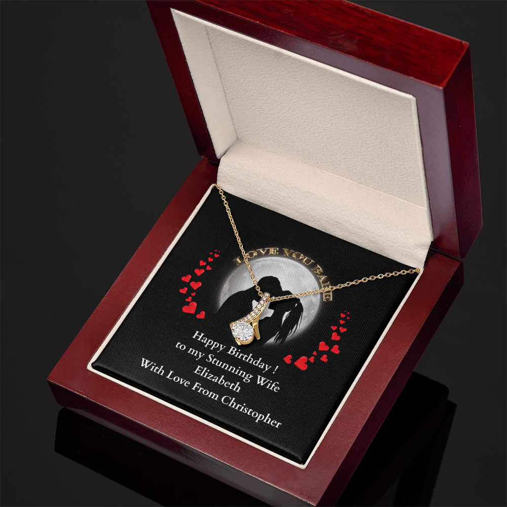 ShineOn-Fulfillment-Jewelry-18K-Yellow-Gold-Finish-Alluring- Beauty-Pendant-necklace-in-Luxury-Gift-Box-Birthday-Necklace-for-Wife-with-Personalized-gift-box-card. 
