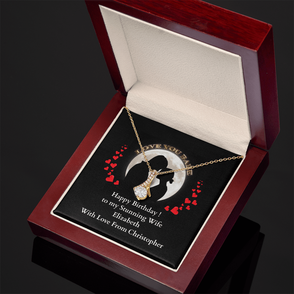 ShineOn-Fulfillment-Jewelry-18K-Yellow-Gold-Finish-Alluring- Beauty-Pendant-necklace-in-Luxury-Gift-Box-Birthday-Necklace-for-Wife-with-Personalized-gift-box-card.