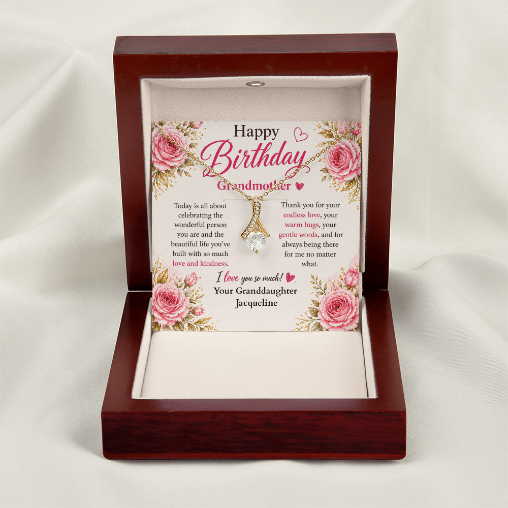 
ShineOn-Fulfillment-Jewelry-18K-Yellow-Gold-Finish-Alluring- Beauty-Pendant-necklace-in-Luxury-Gift-Box-Birthday-Necklace-for-Grandmother-from-Grandaughter-with-Personalized-gift-box-card.

