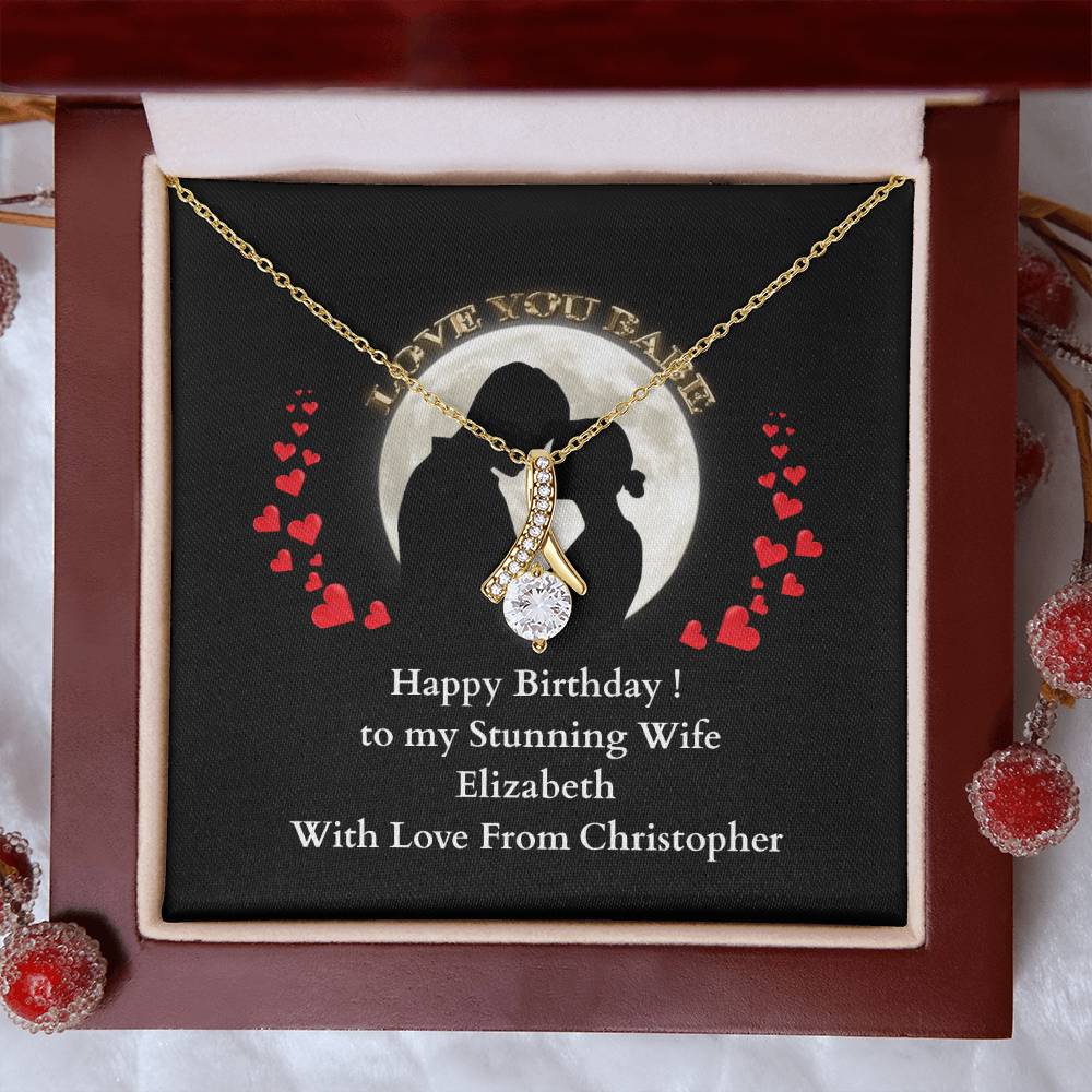 ShineOn-Fulfillment-Jewelry-18K-Yellow-Gold-Finish-Alluring- Beauty-Pendant-necklace-in-Luxury-Gift-Box-Birthday-Necklace-for-Wife-with-Personalized-gift-box-card.