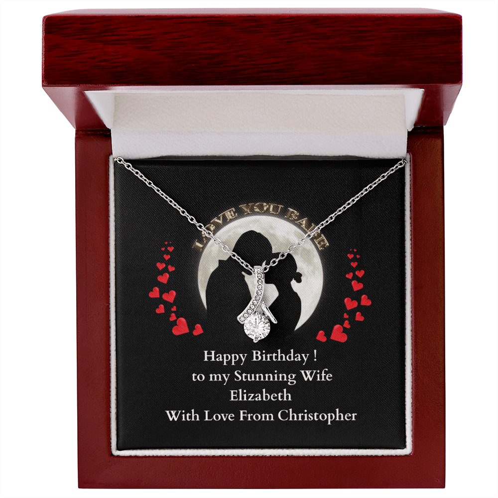 ShineOn-Fulfillment-Jewelry-14k-White-Gold-Finish-Alluring-Beauty-Pendant-necklace-in-Luxury-Gift-Box-Birthday-Necklace-for-Wife-with-Personalized-gift-box-card.