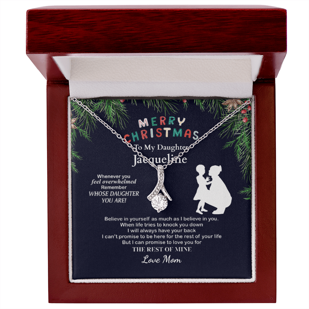 ShineOn-Fulfillment-Jewelry-14k-White-Gold-Finish-Alluring-Beauty-Pendant-necklace-in-Luxury-Gift-Box-Christmas-necklace-Gift-for-Daughter-with-Personalized-gift-box-card. 

