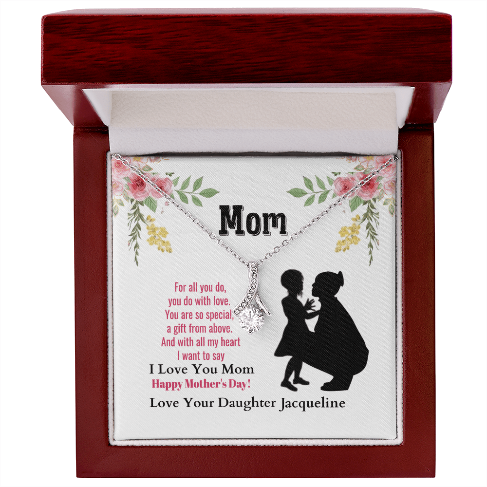 ShineOn-Fulfillment-Jewelry-14k-White-Gold-Finish-Alluring-Beauty-Pendant-Necklace-in-Luxury-gift-box-Mothers-day-Necklace-Gift-for-Mom-from daughter


