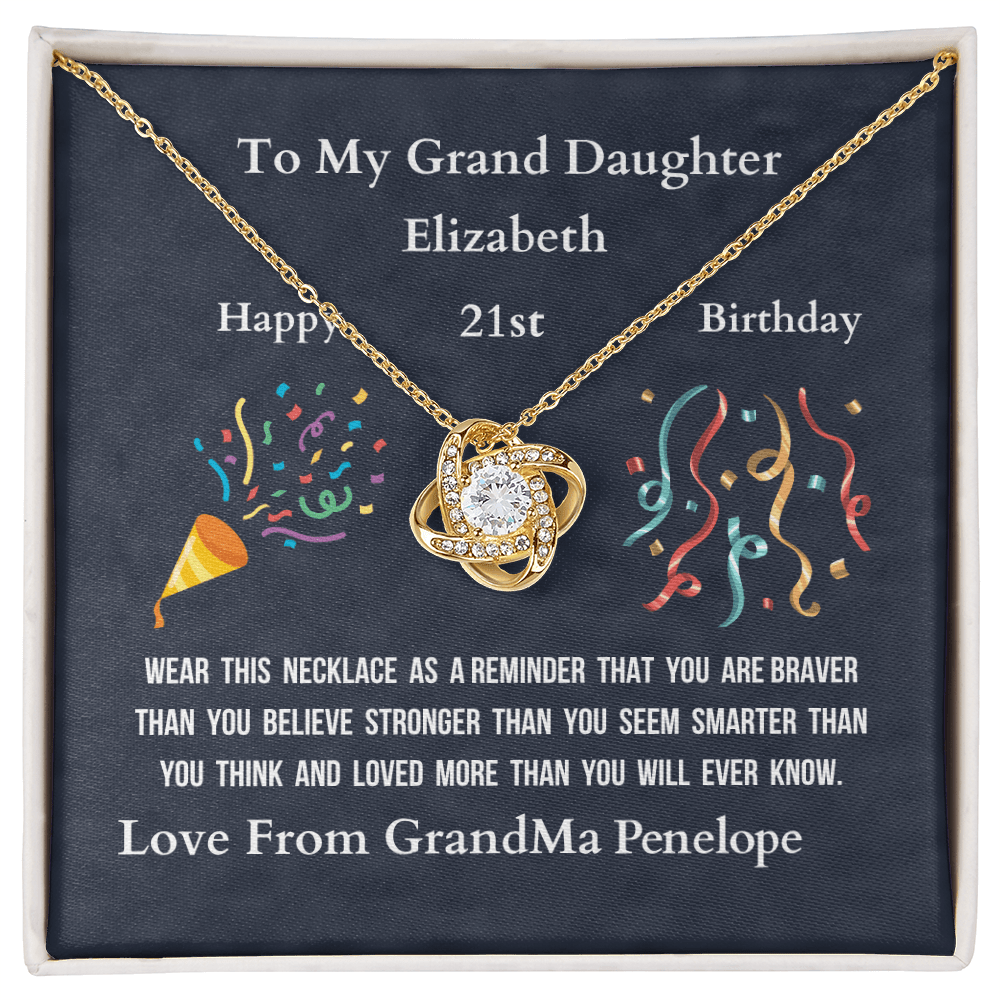 ShineOn-Fulfillment-Jewelry-18K-Yellow-Gold-Finish-Love-Knot-Pendant-necklace-in-Standard-Gift-Box-Birthday-Necklace-Gift-for-Granddaughter-with-Personalized-gift-box-card. 