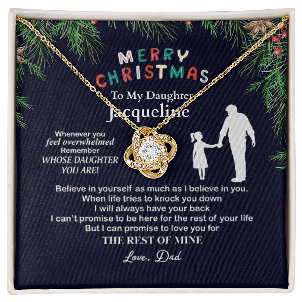 ShineOn-Fulfillment-Jewelry-18K-Yellow-Gold-Finish-Love-Knot-Pendant-necklace-in-Standard-Gift-Box-Christmas-necklace-Gift-for-Daughter-with-Personalized-gift-box-card. 
