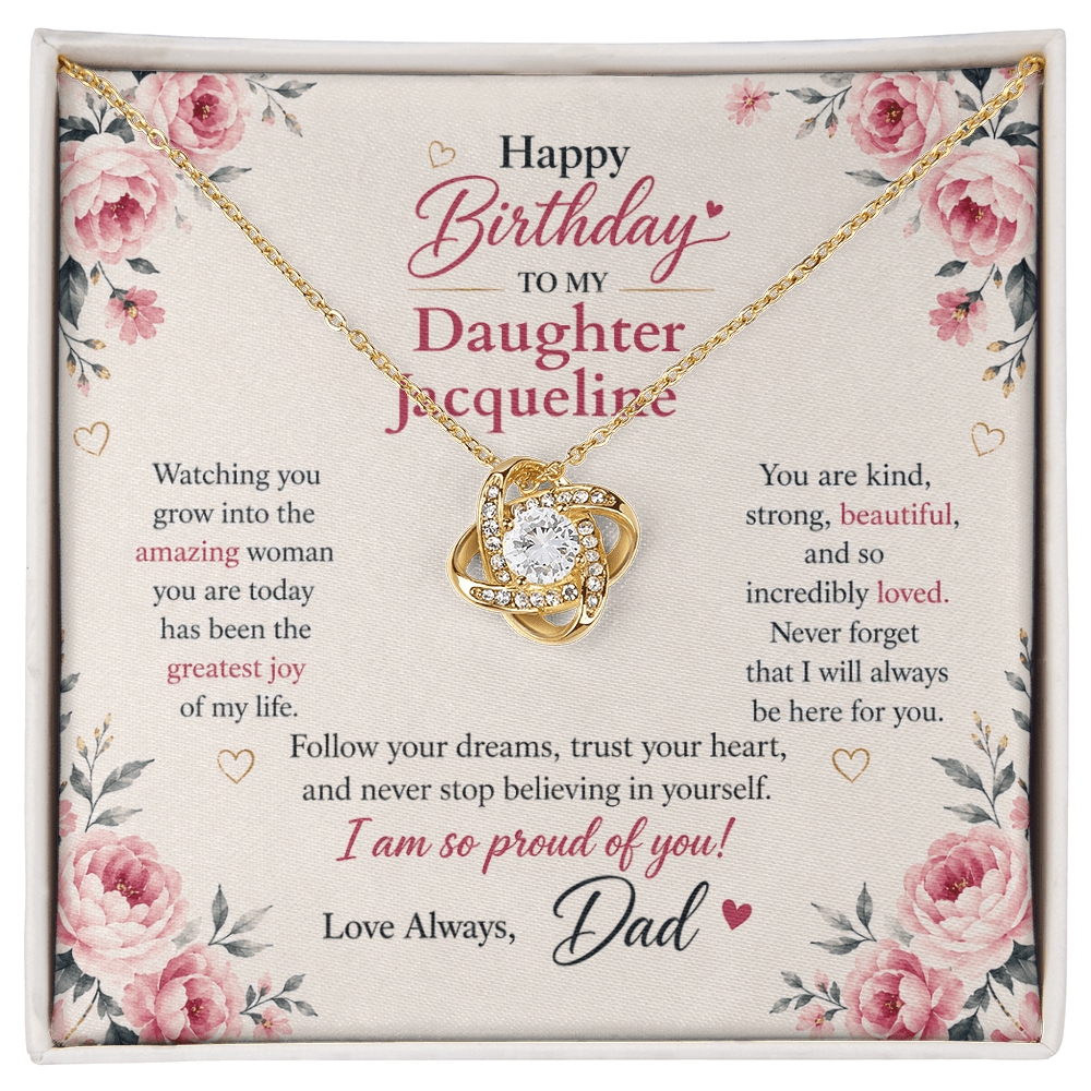 ShineOn-Fulfillment-Jewelry-18K-Yellow-Gold-Finish-Love-Knot-Pendant-necklace-in-Standard-Gift-Box-Birthday-Necklace-for-Daughter-with-Personalized-gift-box-card. 

