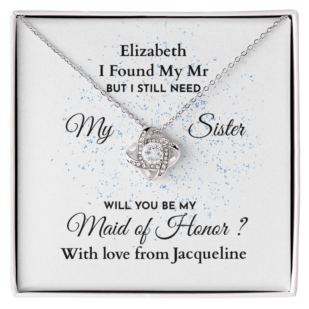 ShineOn-Fulfillment-Jewelry-14k-White-Gold-Finish-Love-Knot-Pendant-necklace-in-Standard-Gift-Box-Wedding-Gift-for-Maid-of-Honor-with-Personalized-gift-box-card.