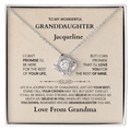 ShineOn-Fulfillment-Jewelry-14k-White-Gold-Finish-Love-Knot-Pendant-necklace-in-Standard-Gift-Box-Necklace-gift-for-Granddaughter-with-Personalized-gift-box-card.
