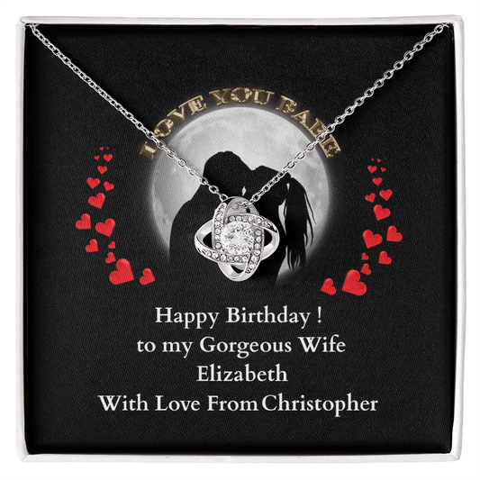 ShineOn-Fulfillment-Jewelry-14k-White-Gold-Finish-Love-Knot-Pendant-Necklace-in-Standard-Gift-Box-Birthday-Necklace-for-Wife.
