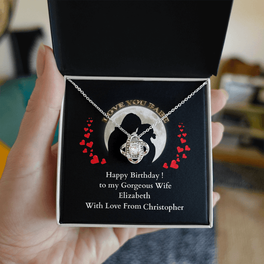 ShineOn-Fulfillment-Jewelry-14k-White-Gold-Finish-Love-Knot-Pendant-Necklace-in-Standard-Gift-Box-Birthday-Necklace-for-Wife.


