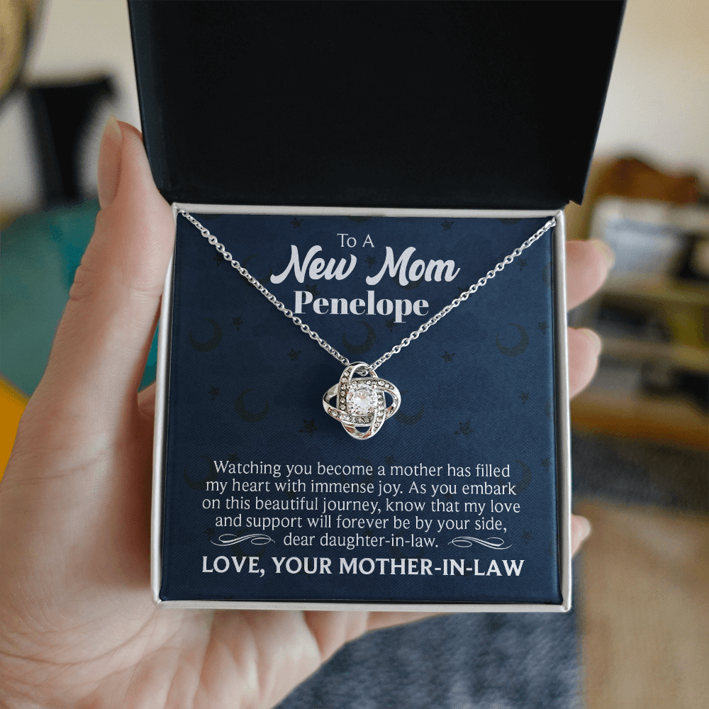 ShineOn-Fulfillment-Jewelry-14k-White-Gold-Finish-Love-Knot-Pendant-Necklace-in-Standard-Gift-Box-New-Mom-Gift-Necklace-for-daughter-from-mother-in-law.