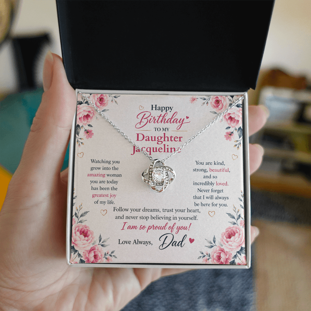 ShineOn-Fulfillment-Jewelry-14k-White-Gold-Finish-Love-Knot-Pendant-necklace-in-Standard-Gift-Box-Birthday-Necklace-for-Daughter-with-Personalized-gift-box-card.

