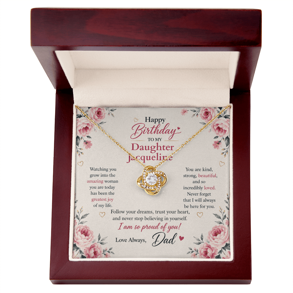 ShineOn-Fulfillment-Jewelry-18K-Yellow-Gold-Finish-Love-Knot-Pendant-necklace-in-Luxury-Gift-Box-Birthday-Necklace-for-Daughter-with-Personalized-gift-box-card. 

