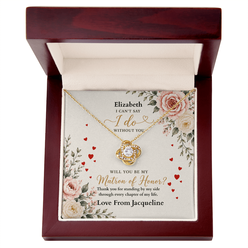 ShineOn-Fulfillment-Jewelry-18K-Yellow-Gold-Finish-Love-Knot-Pendant-necklace-in-Luxury-Gift-Box-Matron-of-honor-wedding-gift-with-Personalized-gift-box-card. 
