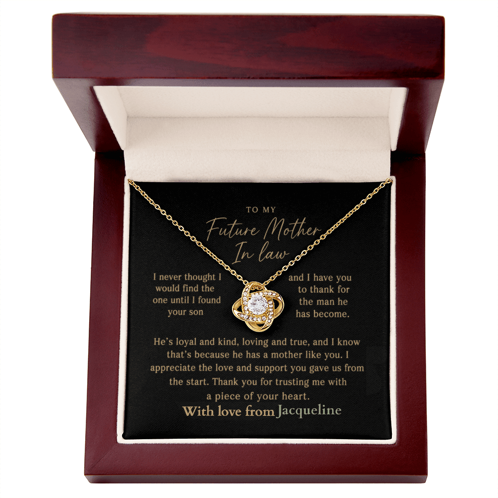 ShineOn-Fulfillment-Jewelry-18K-Yellow-Gold-Finish-Love-Knot-Pendant-necklace-in-Luxury-Gift-Box-Wedding-gift-for-mother-of-groom-with-Personalized-gift-box-card. 