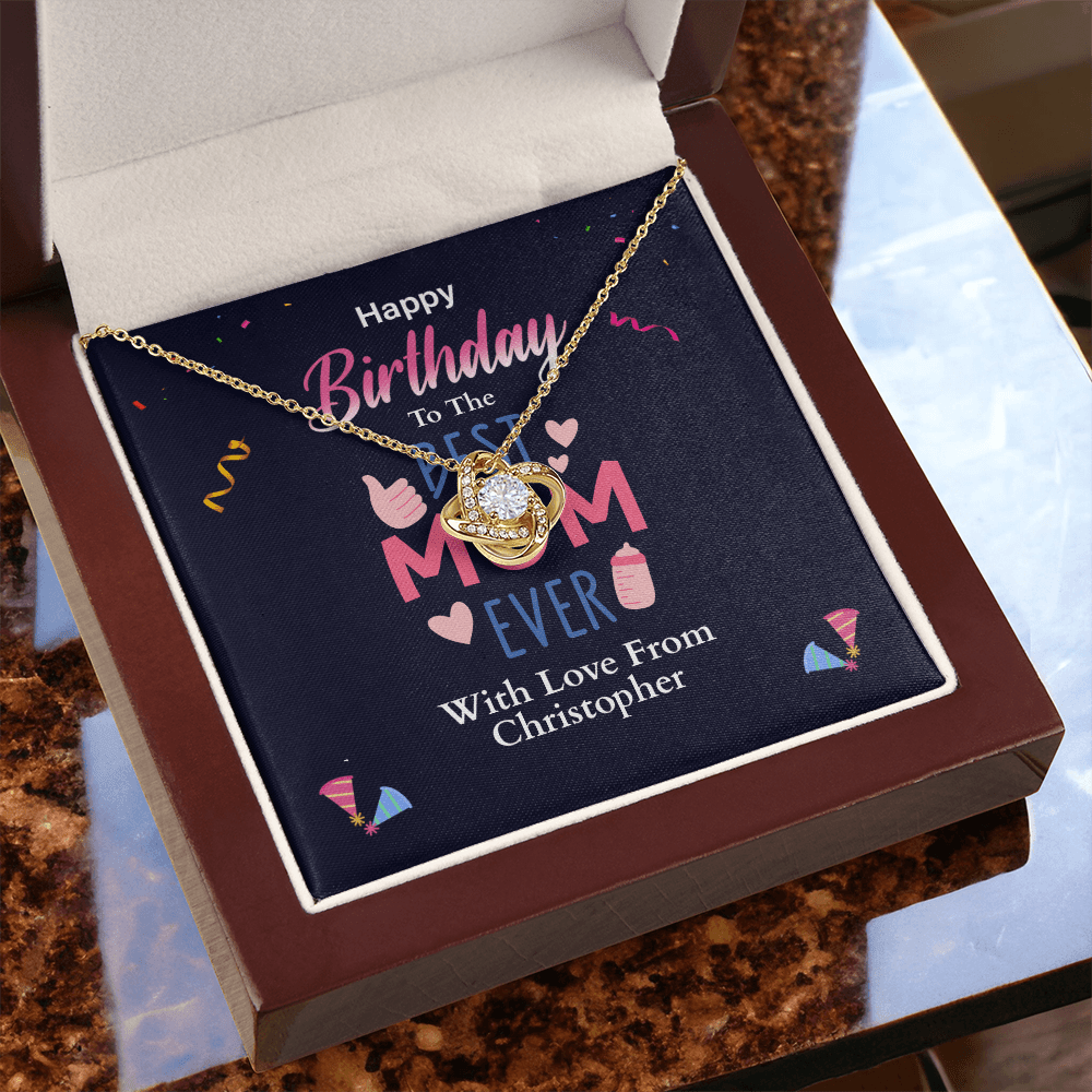 ShineOn-Fulfillment-Jewelry-18k-Yellow-Gold-Finish-Love-Knot-Pendant-Necklace-in-Luxury-Gift-Box- Birthday-Necklace-for-Mom-from-son.       
