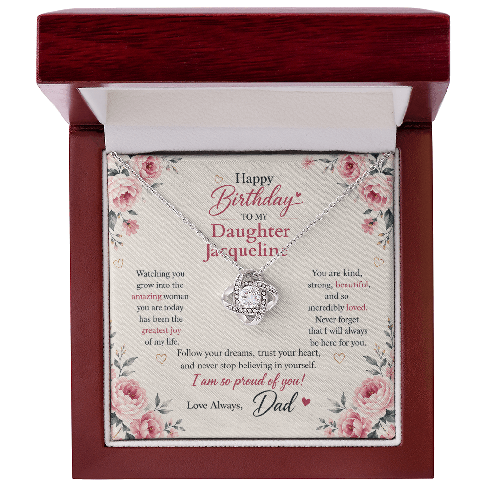 ShineOn-Fulfillment-Jewelry-14k-White-Gold-Finish-Love-Knot-Pendant-necklace-in-Luxury-Gift-Box-Birthday-Necklace-for-Daughter-with-Personalized-gift-box-card. 

