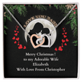 ShineOn-Fulfillment-Jewelry-14k-White-Gold-Finish-Interlocking-Hearts-Pendant-necklace-in-Standard-Gift-Box-Christmas-necklace-gift-for-wife.
