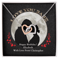 ShineOn-Fulfillment-Jewelry-14k-White-Gold-Finish-Interlocking-Hearts-Necklace-in-Standard-gift-Box-Birthday-Necklace-for-girlfriend.


