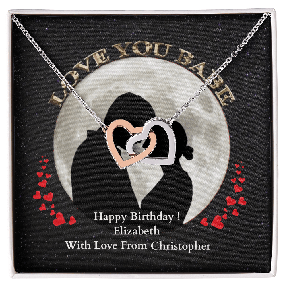 ShineOn-Fulfillment-Jewelry-14k-White-Gold-Finish-Interlocking-Hearts-Necklace-in-Standard-gift-Box-Birthday-Necklace-for-girlfriend.


