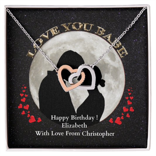 ShineOn-Fulfillment-Jewelry-14k-White-Gold-Finish-Interlocking-Hearts-Necklace-in-Standard-gift-Box-Birthday-Necklace-for-girlfriend.


