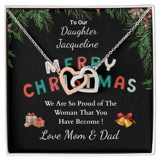 ShineOn-Fulfillment-Jewelry-14k-White-Gold-Finish-Interlocking-Hearts-Pendant-necklace-in-Standard-Gift-Box-Christmas-necklace-Gift-for-Daughter-with-Personalized-gift-box-card.

