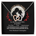 ShineOn-Fulfillment-Jewelry-14k-White-Gold-Finish-Interlocking-hearts-Pendant-Necklace-in-standard-box-Anniversary-Necklace-Gift-for-Wife.