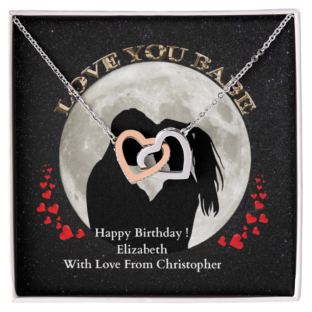 ShineOn-Fulfillment-Jewelry-14k-White-Gold-Finish-Interlocking-Hearts-Necklace-in-Standard-gift-Box-Birthday-Necklace-for-girlfriend.

