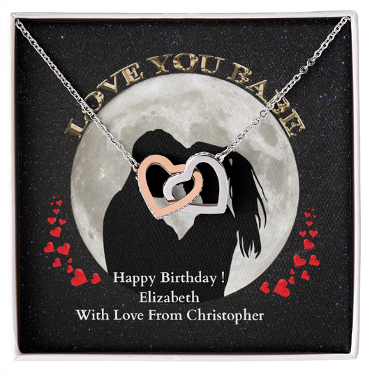 ShineOn-Fulfillment-Jewelry-14k-White-Gold-Finish-Interlocking-Hearts-Necklace-in-Standard-gift-Box-Birthday-Necklace-for-girlfriend.

