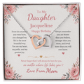 ShineOn-Fulfillment-Jewelry-14k-White-Gold-Finish-Interlocking-Hearts-Pendant-necklace-in-Standard-Gift-Box-Birthday-Necklace-for-Daughter-with-Personalized-gift-box-card.