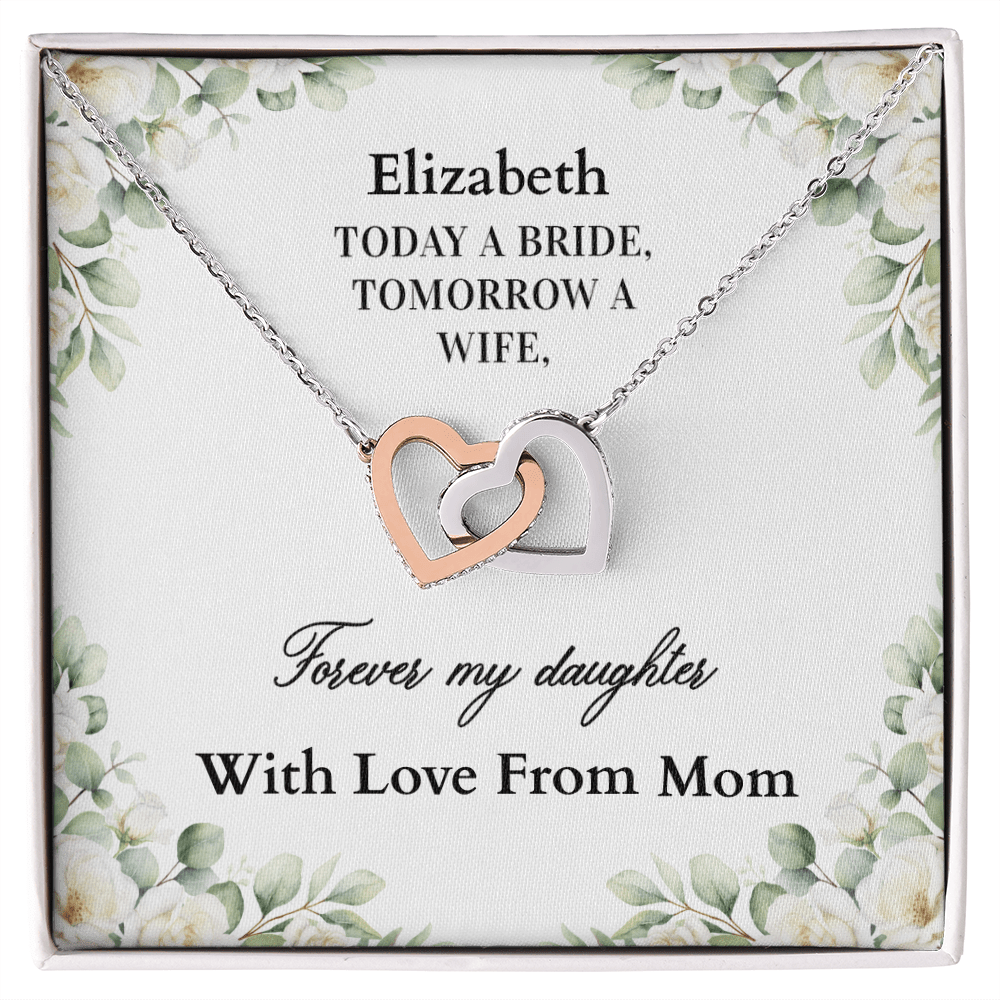 ShineOn-Fulfillment-Jewelry-14k-White-Gold-Finish-Interlocking-Hearts-Necklace-in-Standard-gift-Box-Wedding-jewelry-necklace-for-Daughter--From-Mom-or-Dad.