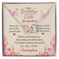 ShineOn-Fulfillment-Jewelry-14k-White-Gold-Finish-Interlocking-Hearts-Pendant-necklace-in-Standard-Gift-Box-Birthday-necklace-Gift-for-Sister-with-Personalized-gift-box-card.
