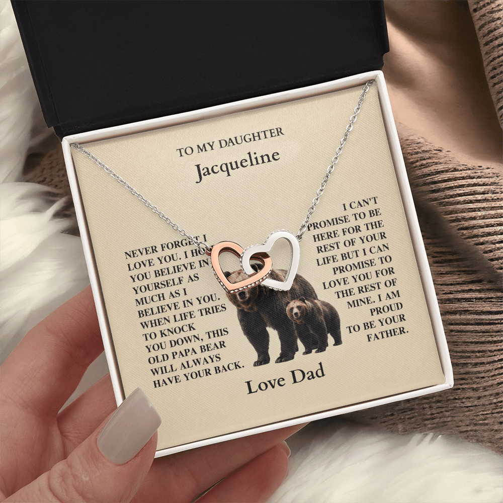 ShineOn-Fulfillment-Jewelry-14k-White-Gold-Finish-Interlocking-Hearts-Pendant-necklace-in-Standard-Gift-Box-Necklace-Gift-for-Daughter-from-Dad-with-Personalized-gift-box-card.
