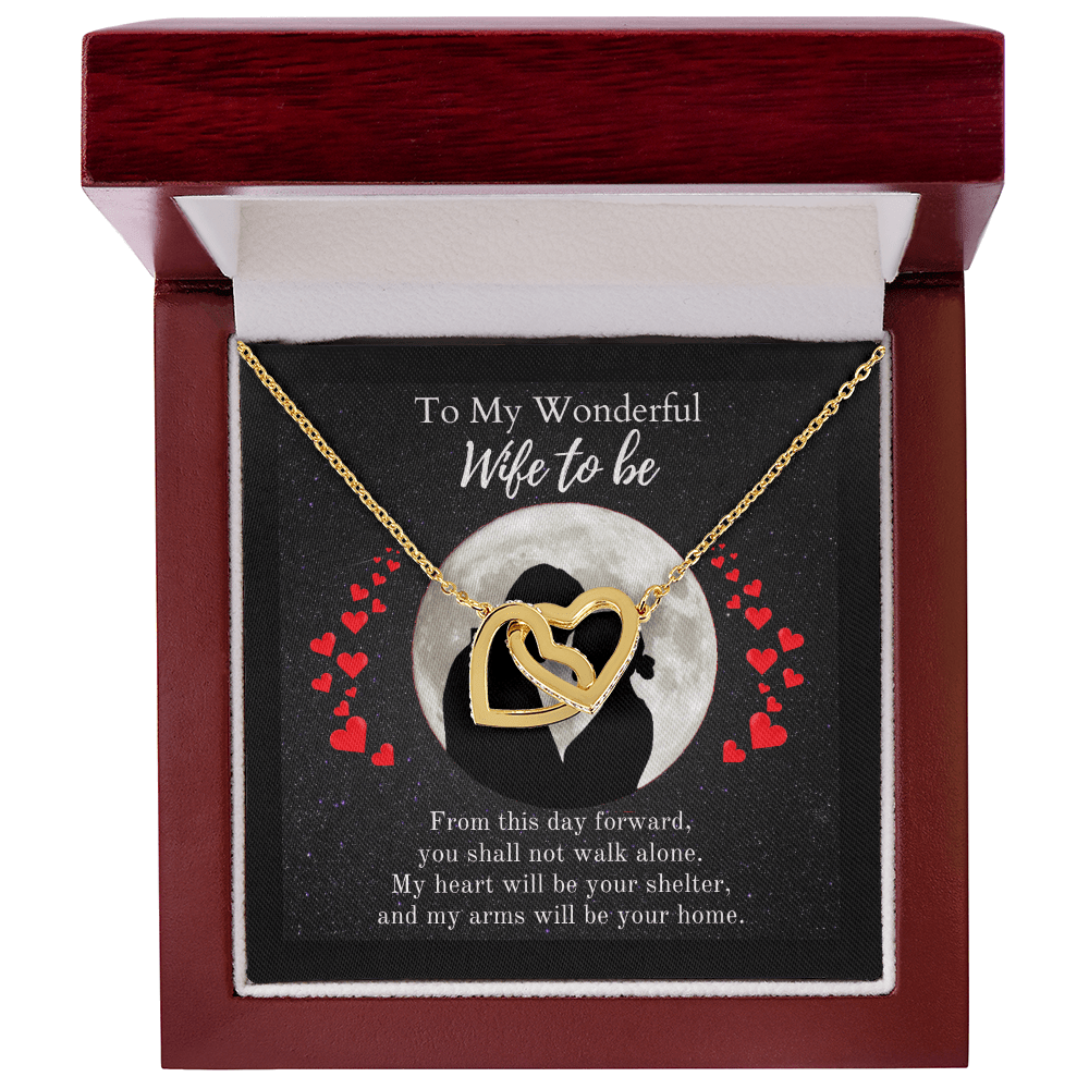 ShineOn-Fulfillment-Jewelry-18K-Yellow-Gold-Finish-interlocking-Hearts-Pendant-necklace-in-Luxury-Gift-Box-Wedding-Gift-for-bride-from-groom-with-Personalized-gift-box-card. 