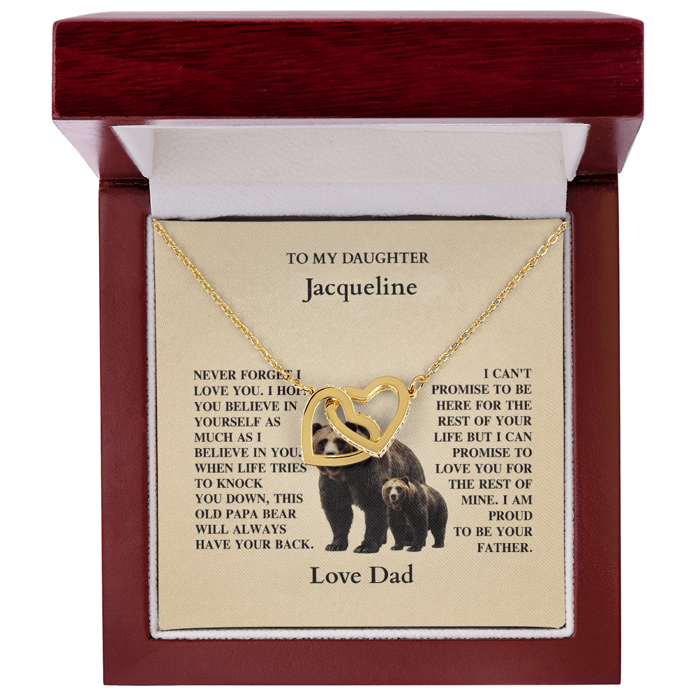 ShineOn-Fulfillment-Jewelry-18K-Yellow-Gold-Finish-Interlocking-Hearts-Pendant-necklace-in-Luxury-Gift-Box-Necklace-Gift-for-Daughter-from-Dad-with-Personalized-gift-box-card. 


