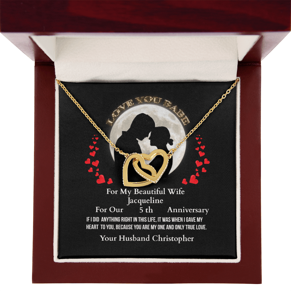 ShineOn-Fulfillment-Jewelry-18K-Yellow-Gold-Finish-Interlocking-hearts-Pendant-Necklace-in-Luxury-Box- Anniversary-Necklace-Gift-for-Wife. 