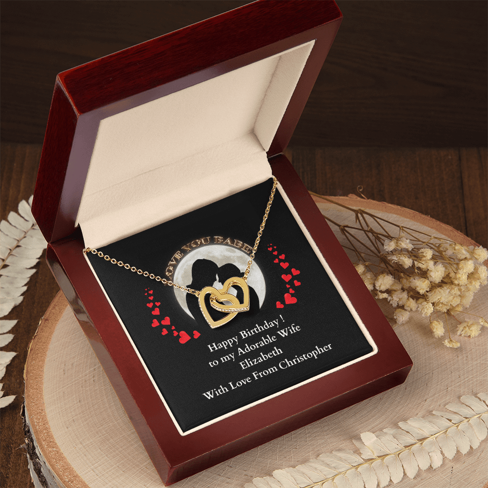 ShineOn-Fulfillment-Jewelry-18K-Yellow-Gold-Finish-Interlocking-Hearts-Pendant-necklace-in-Luxury-Gift-Box-Birthday-Necklace-for-Wife-with-Personalized-gift-box-card. 