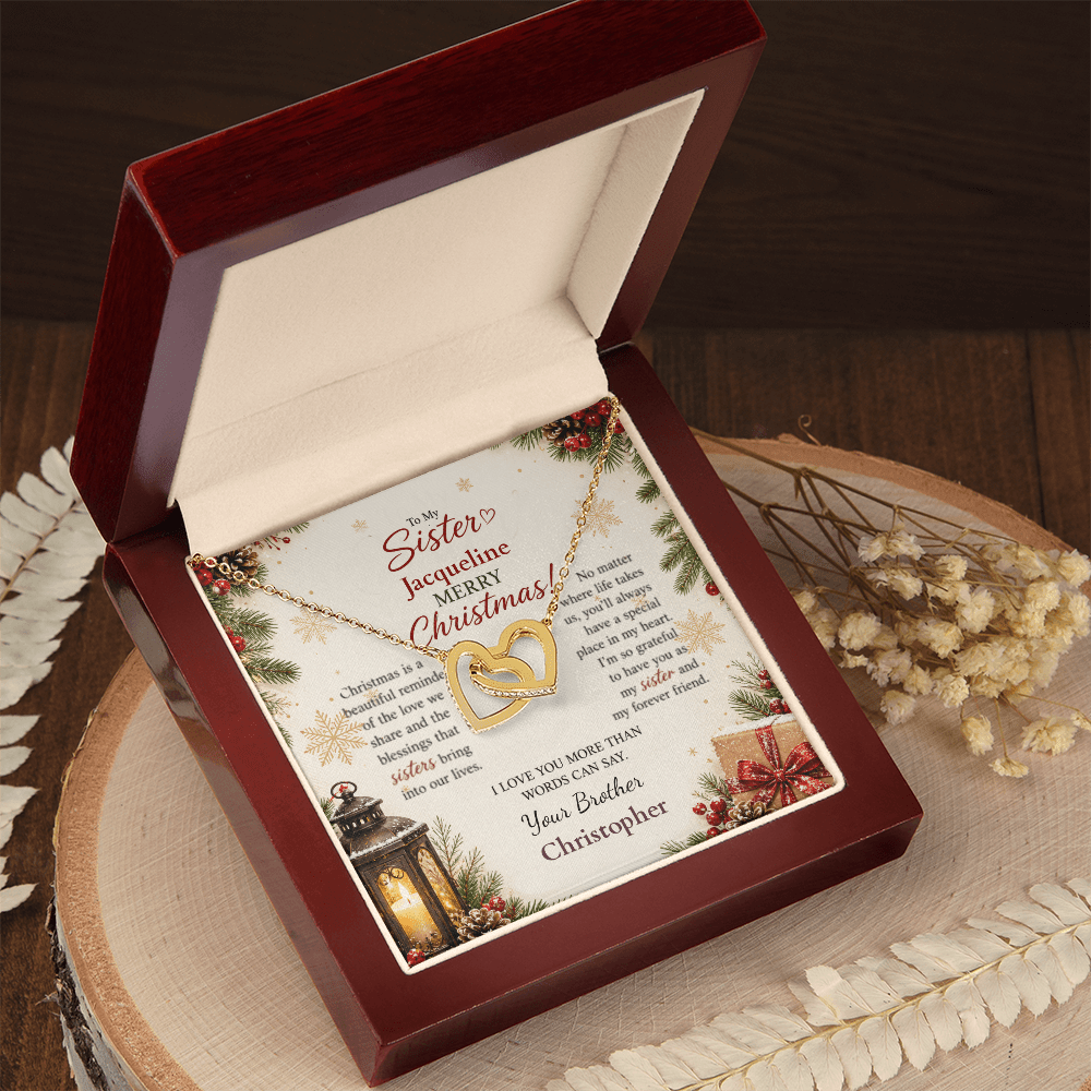 ShineOn-Fulfillment-Jewelry-18K-Yellow-Gold-Finish-interlocking-Hearts-Pendant-necklace-in-Luxury-Gift-Box-Christmas-necklace-Gift-for-Sister-with-Personalized-gift-box-card. 
