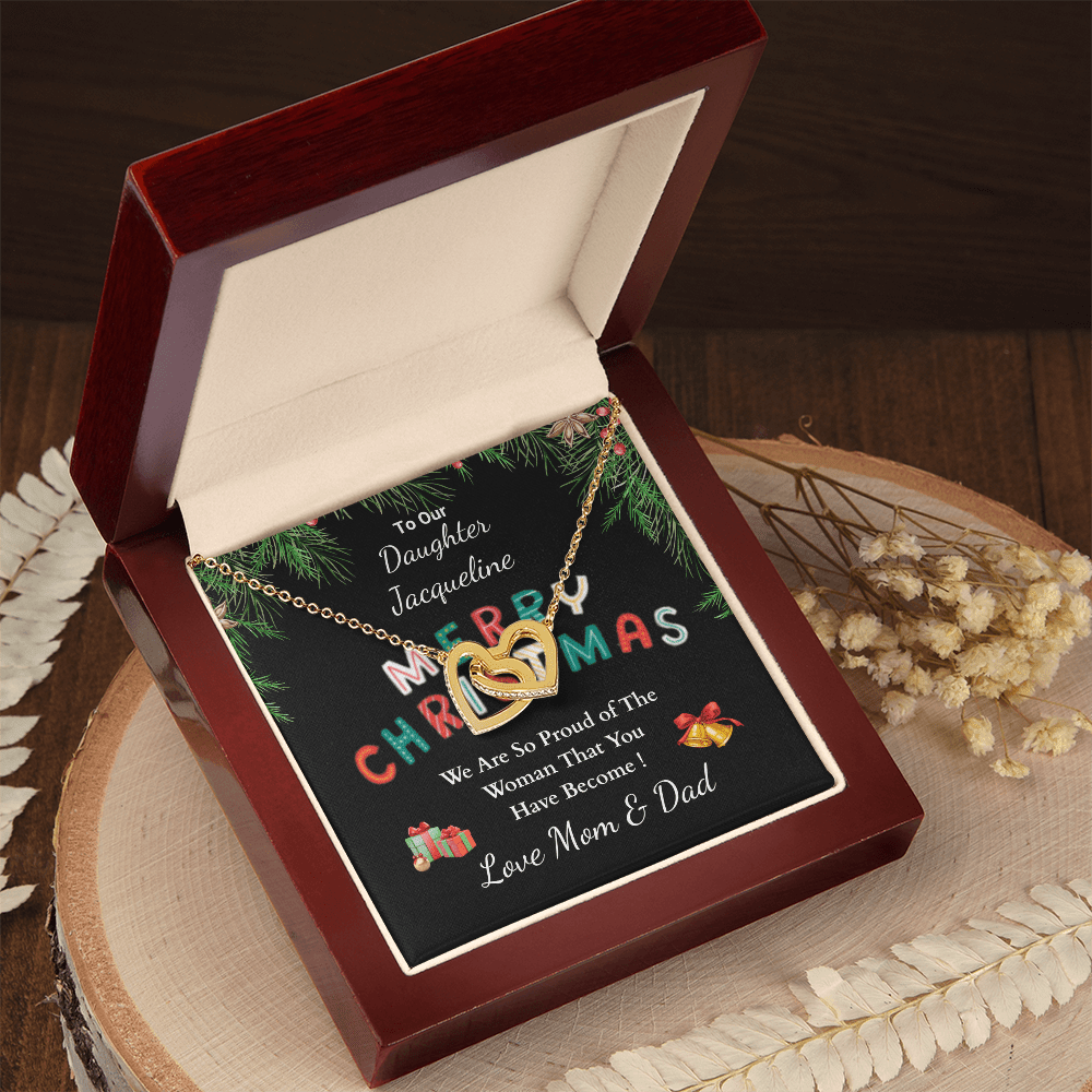 ShineOn-Fulfillment-Jewelry-18K-Yellow-Gold-Finish-Interlocking-Hearts-Pendant-necklace-in-Luxury-Gift-Box-Christmas-necklace-Gift-for-Daughter-with-Personalized-gift-box-card. 

