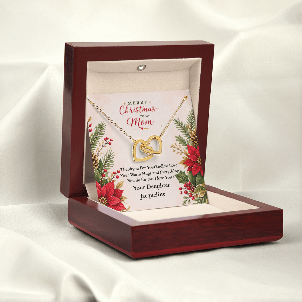 ShineOn-Fulfillment-Jewelry-18k-Yellow-Gold-Finish-Interlocking-Hearts-pendant-necklace-in-Luxury-Gift-Box-Christmas-necklace-gift-for-Mom-with-personalized-gift-box-card.

