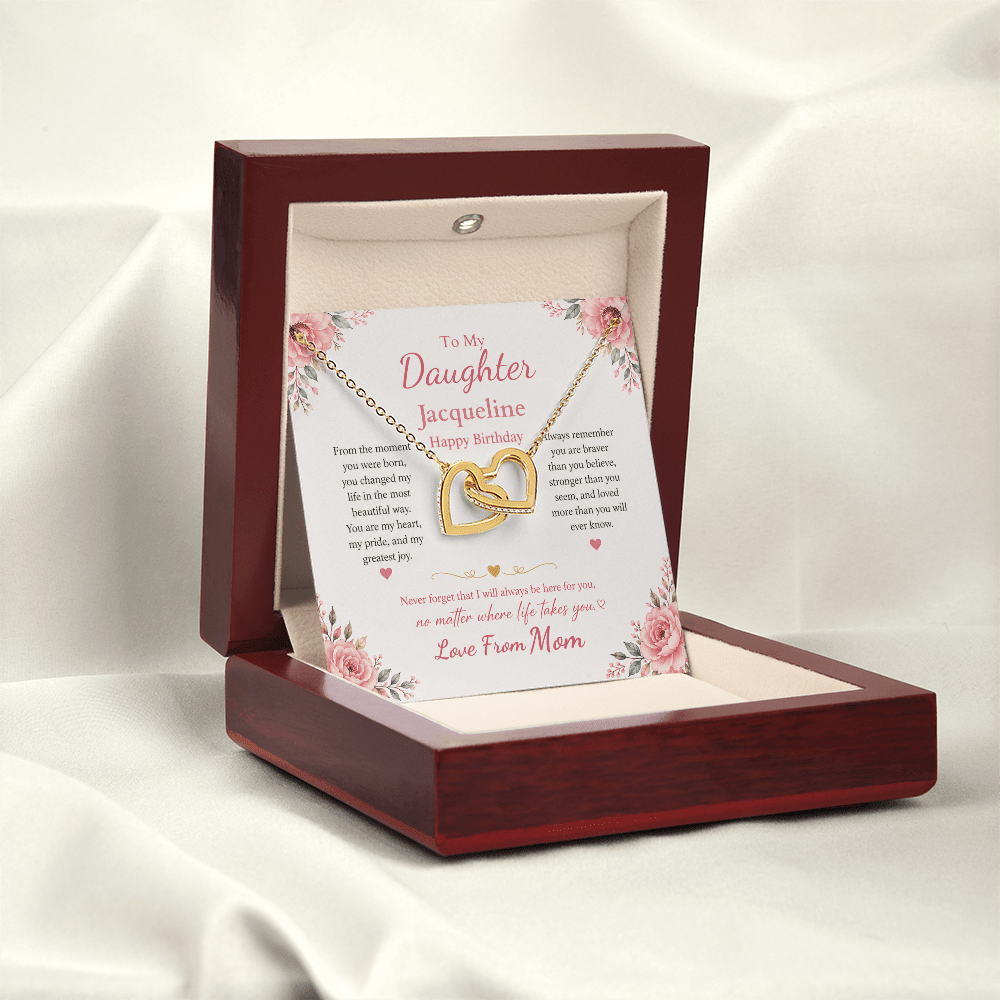 ShineOn-Fulfillment-Jewelry-18K-Yellow-Gold-Finish-Interlocking-Hearts-Pendant-necklace-in-Luxury-Gift-Box-Birthday-Necklace-for-Daughter-with-Personalized-gift-box-card. 
